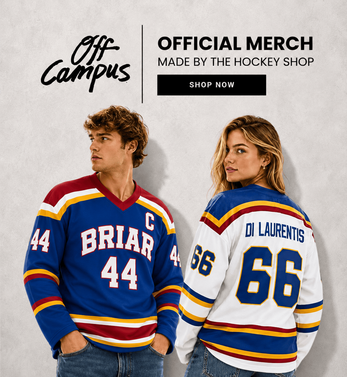 Off Campus Jerseys - Briar University Collection