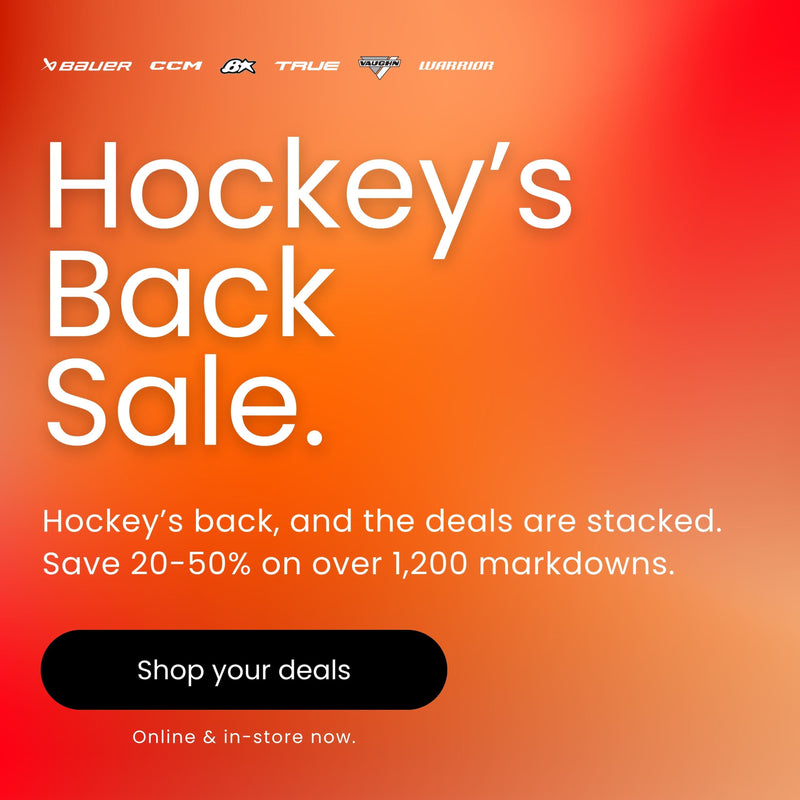 Hockey's Back Sale