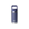 YETI Rambler 12oz Moondust straw bottle, durable blue drinkware at The Hockey Shop