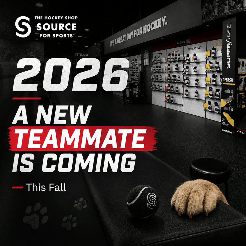 2026 teaser — a new teammate is coming to The Hockey Shop this fall