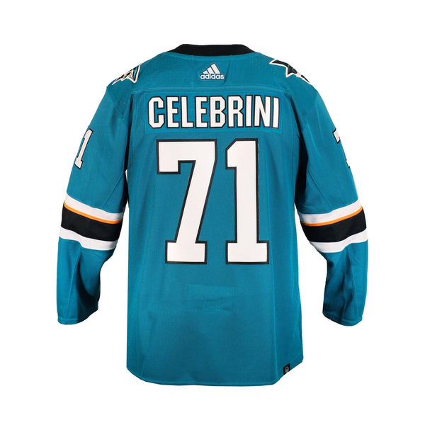 Adidas PrimeGreen Senior Jersey San Jose Sharks Macklin Celebrini