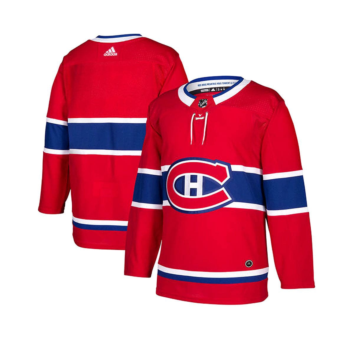 Montreal Canadiens Home Adidas Authentic Senior Jersey