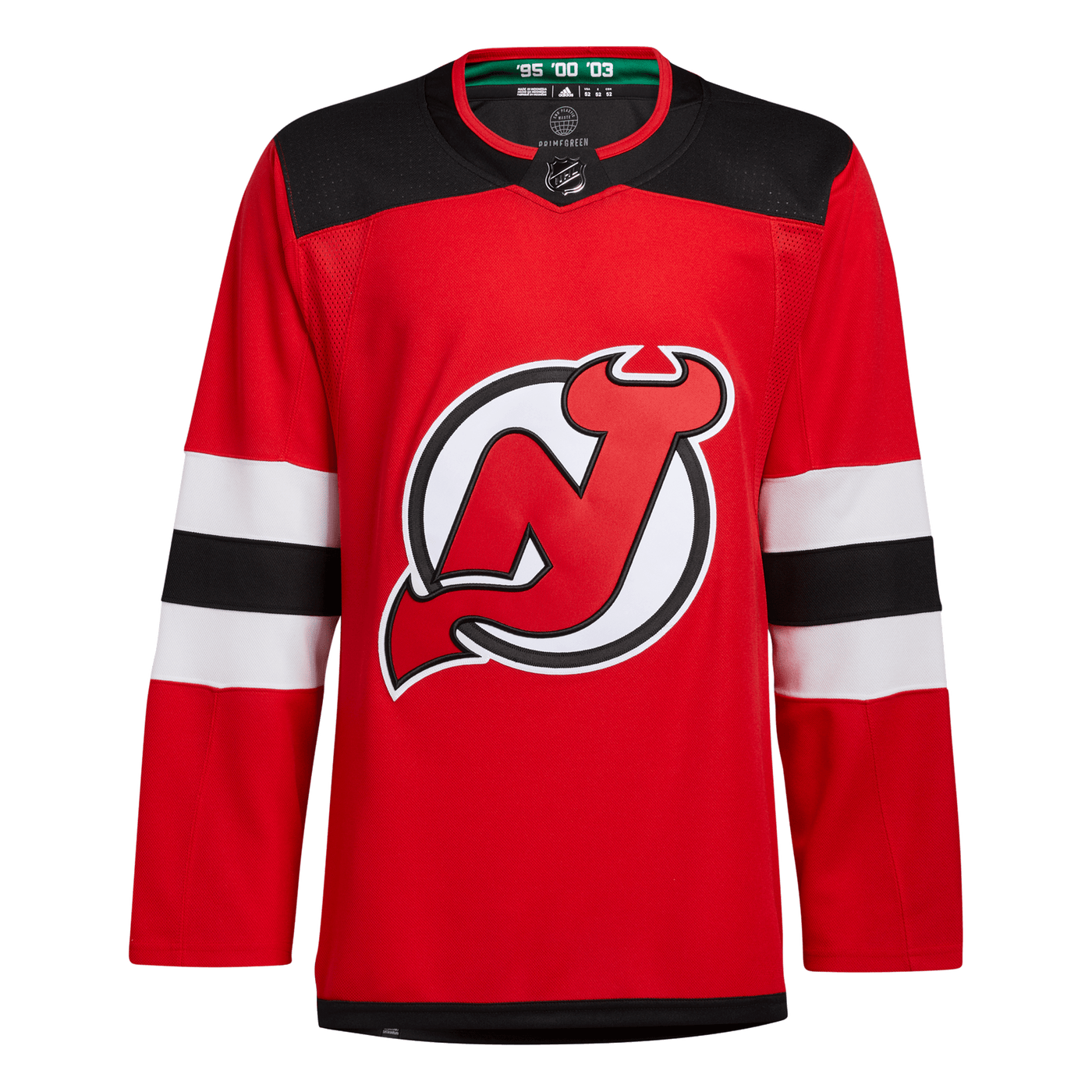 New Jersey Devils Home Adidas PrimeGreen Senior Jersey