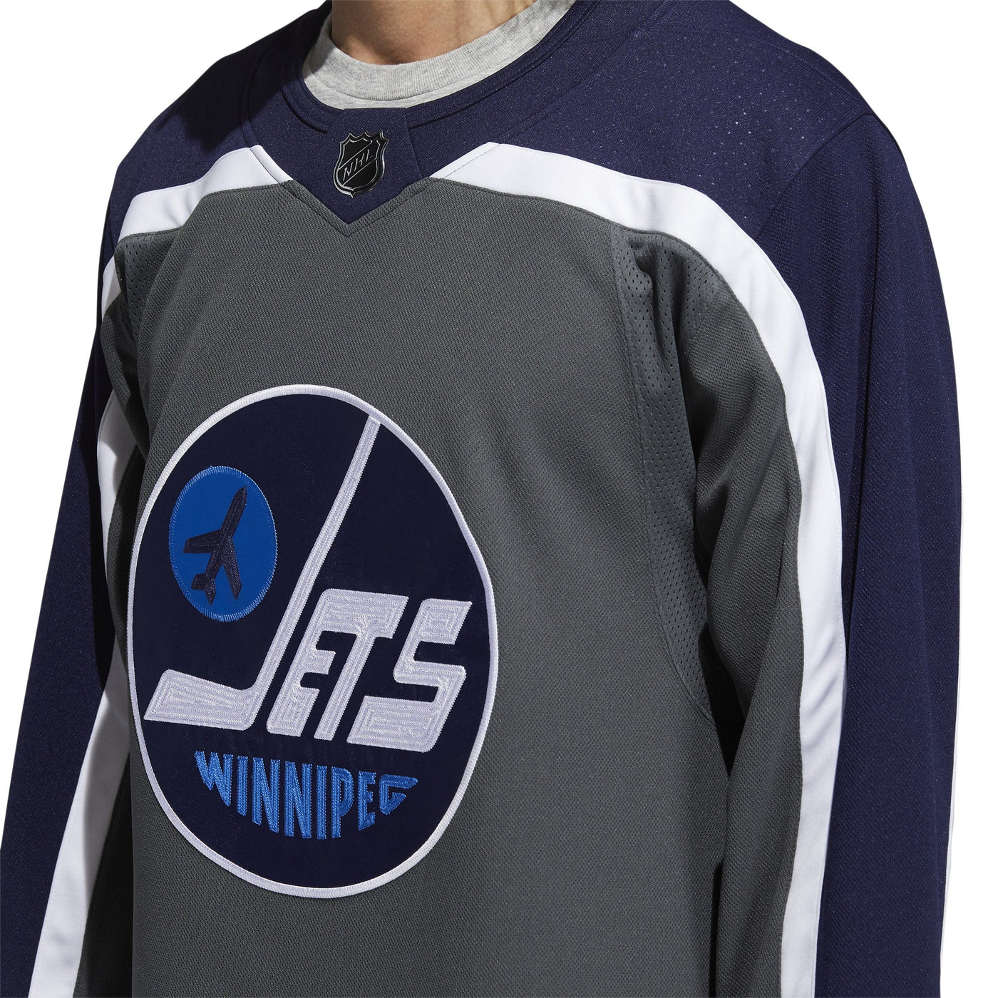 Pánské Dresy Winnipeg Jets Customized 2021 Reverse Retro Černá Authentic