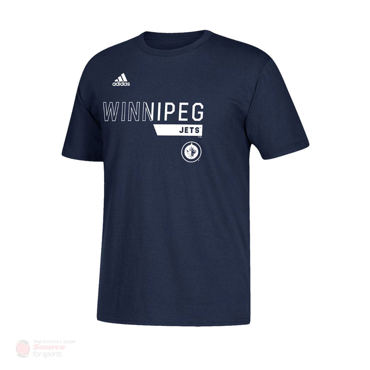 Winnipeg Jets Adidas Locker Division Mens Shirt