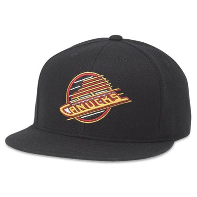 American Needle NHL Vintage Wool Replica Snapback Hat - Vancouver Canucks Retro Skate - The Hockey Shop Source For Sports