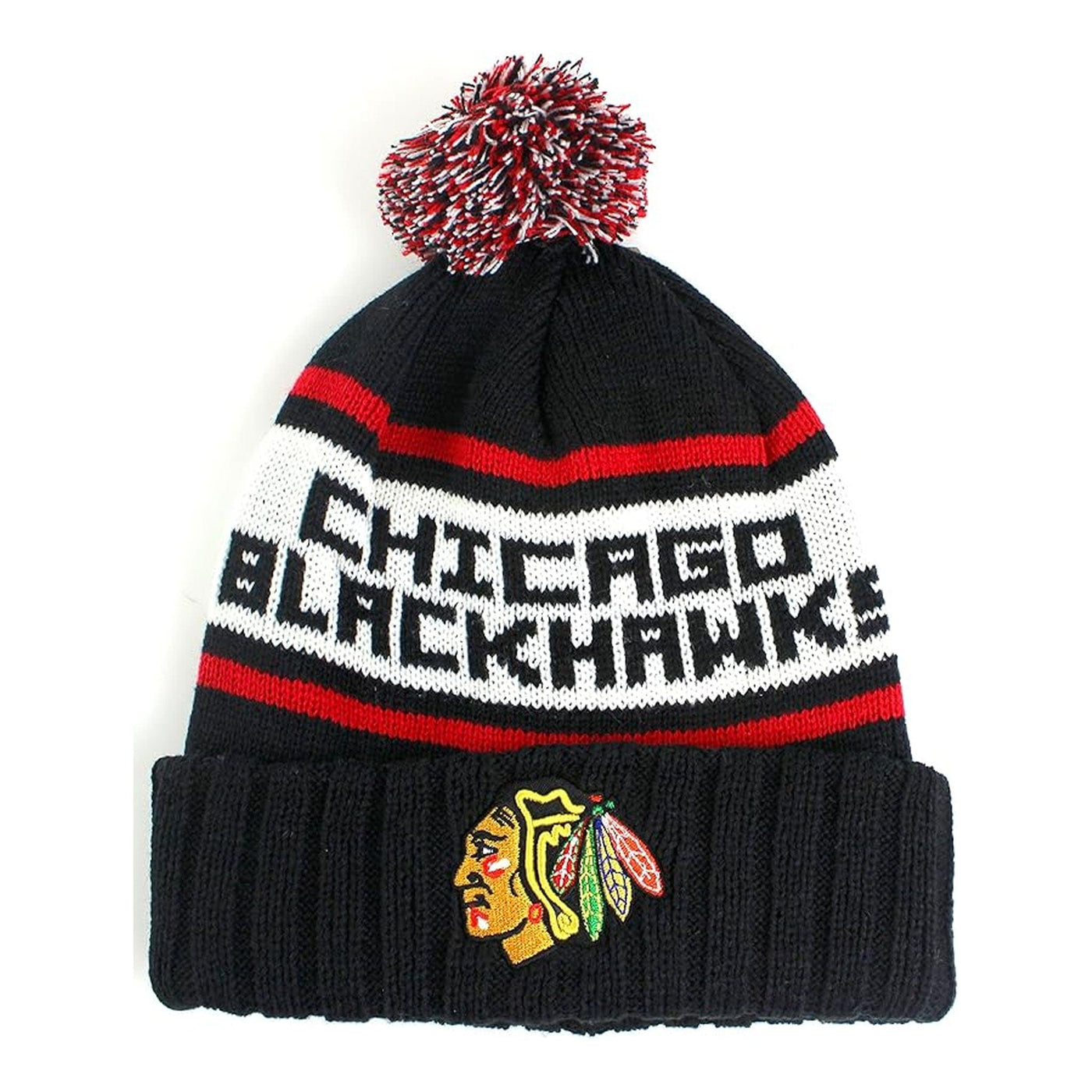 American Needle NHL Pillow Line TC Knit Toque - Chicago Blackhawks - TheHockeyShop.com