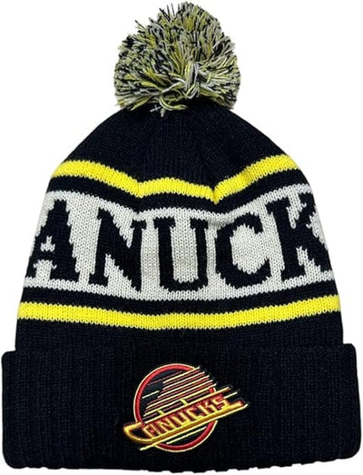 American Needle NHL Pillow Line TC Knit Toque - Vancouver Canucks Skate - TheHockeyShop.com