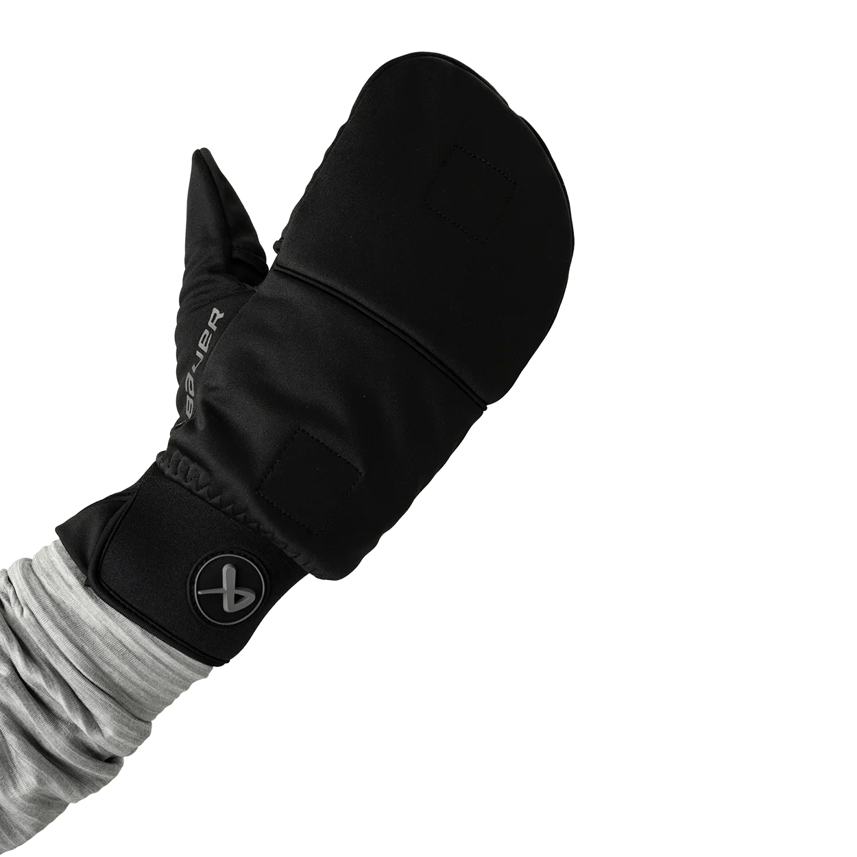 Bauer Hybrid Flip Mitten - TheHockeyShop.com