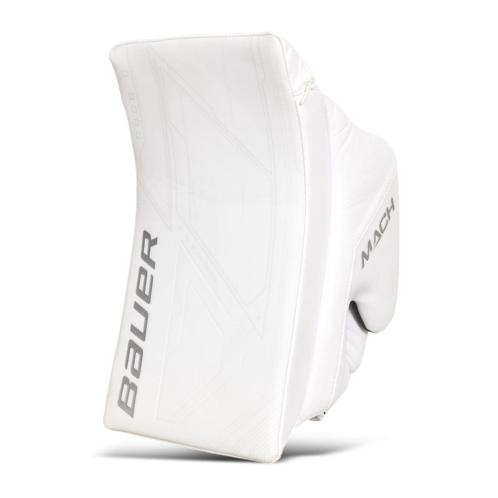 Bauer Supreme Mach Pro Stock Senior Goalie Blocker - Elvis Merzļikins - TheHockeyShop.com