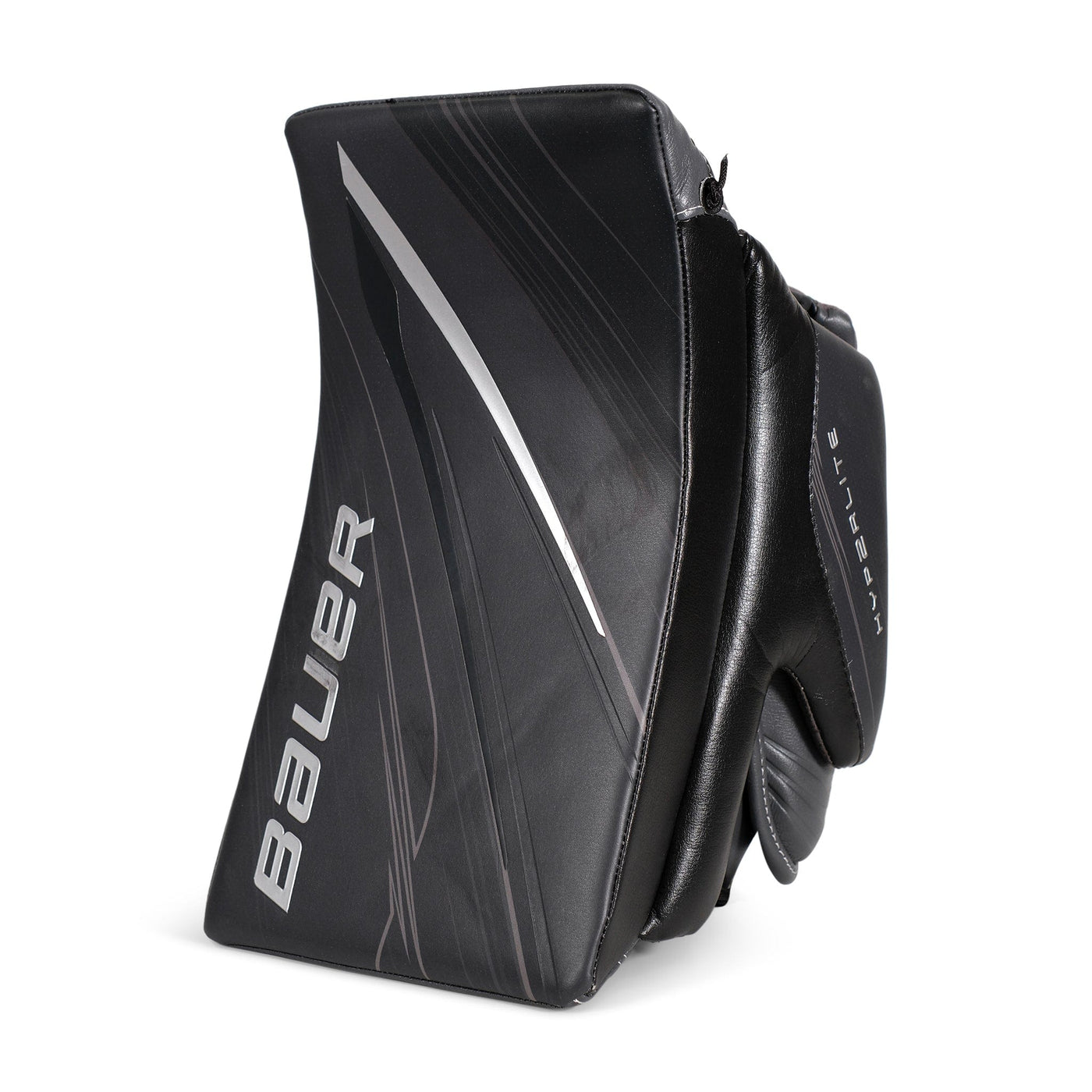 Bauer Vapor HyperLite2 Senior Goalie Blocker Black / Silver Regular - USED #2 - TheHockeyShop.com