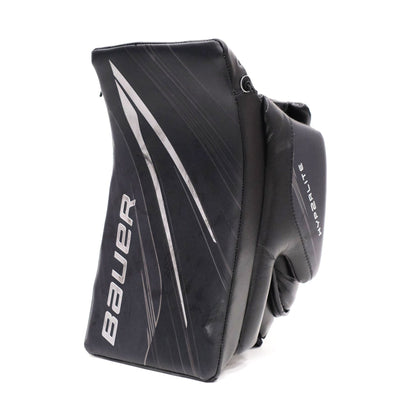 Bauer Vapor HyperLite2 Senior Goalie Blocker Black / Silver Regular - USED #6 - TheHockeyShop.com