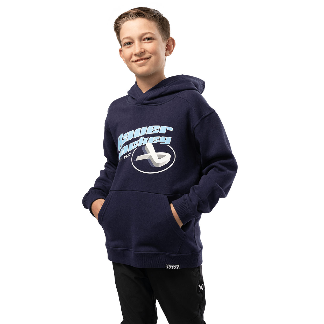 Bauer Eclipse Youth Pullover Hoody - TheHockeyShop.com
