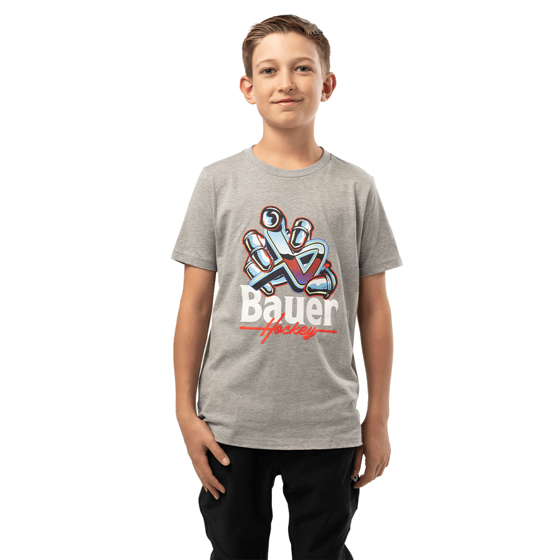 Bauer Icon Grab Youth Shirt - TheHockeyShop.com