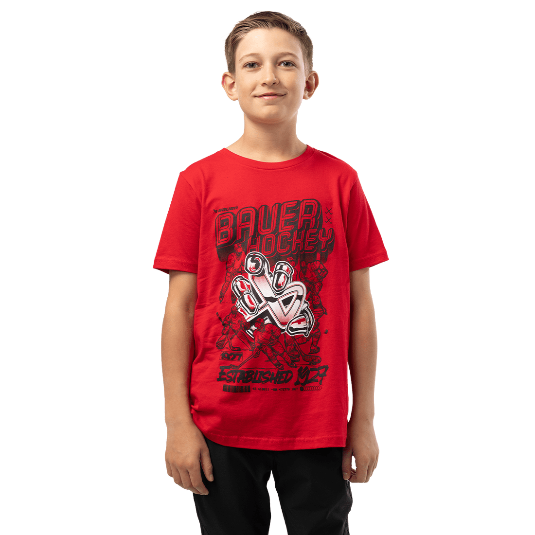 Bauer Icon Skater Youth Shirt - TheHockeyShop.com