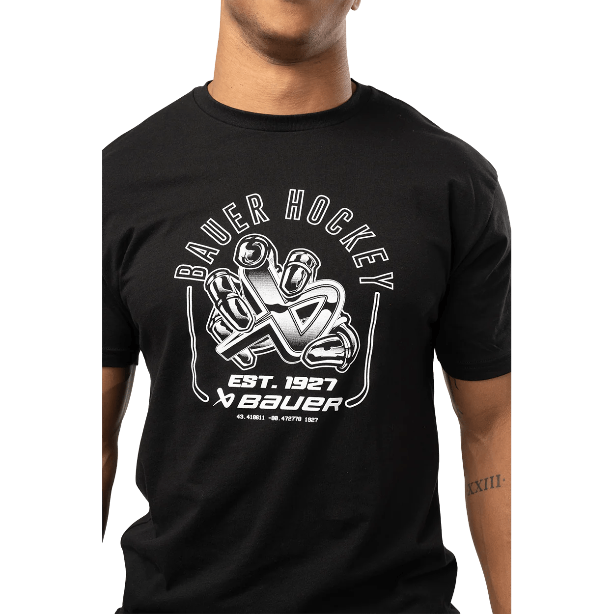 Bauer Icon Grab Shortsleeve Mens Shirt - TheHockeyShop.com
