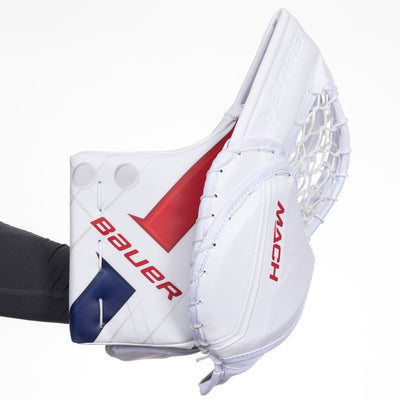Bauer Supreme Mach Pro Stock Senior Goalie Catcher - DigiPrint Cayden Primeau - TheHockeyShop.com
