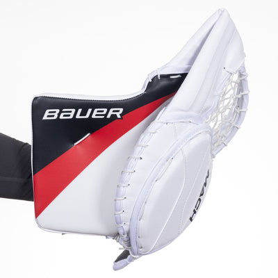 Bauer Supreme Mach Pro Stock Senior Goalie Catcher - DigiPrint Erik Kallgren - TheHockeyShop.com