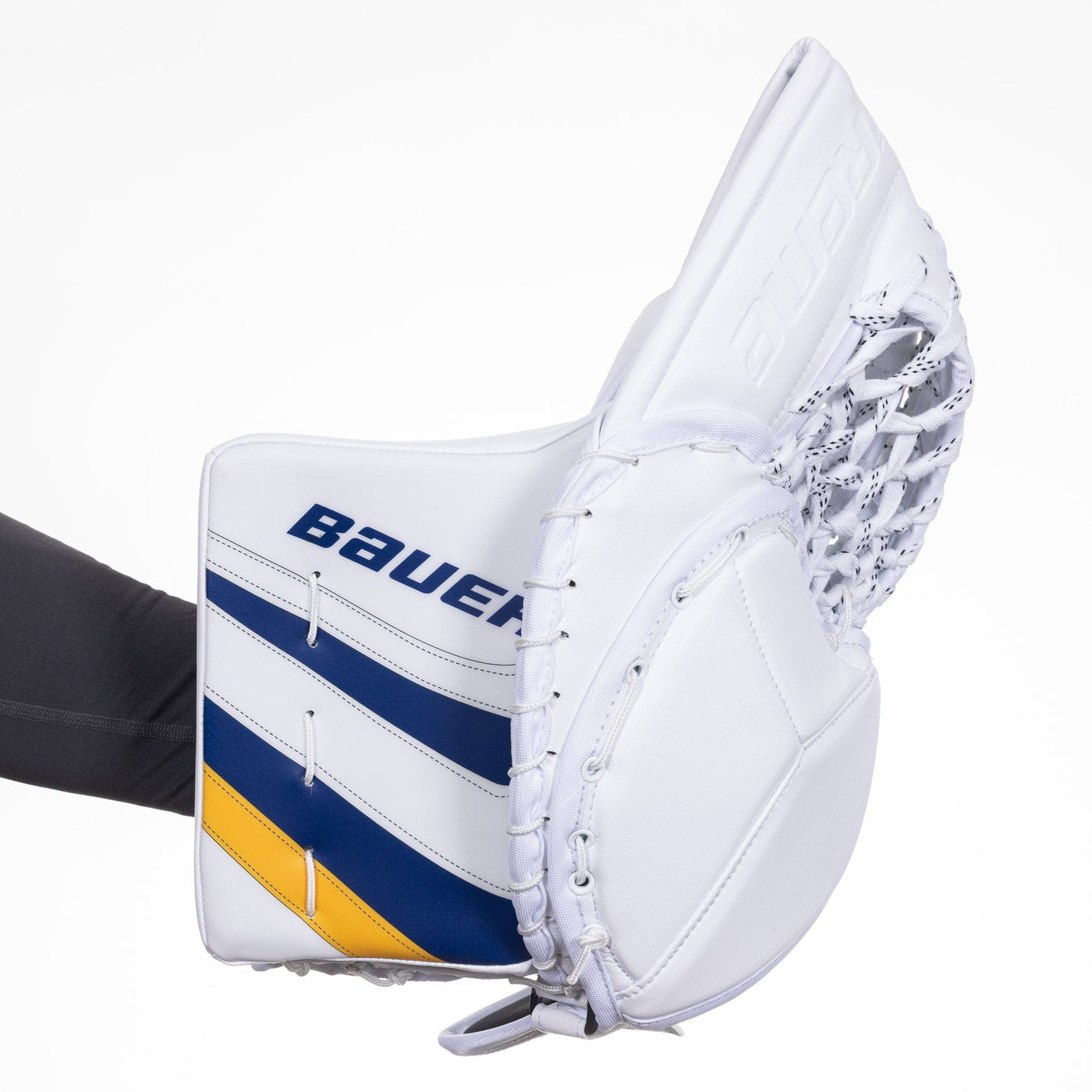 Bauer Supreme Mach Pro Stock Senior Goalie Catcher - DigiPrint Ukko-Pekka Luukkonen - TheHockeyShop.com