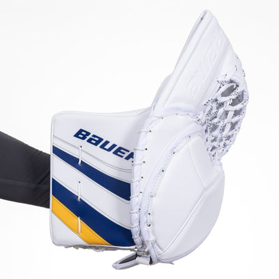 Bauer Supreme Mach Pro Stock Senior Goalie Catcher - DigiPrint Ukko-Pekka Luukkonen - TheHockeyShop.com
