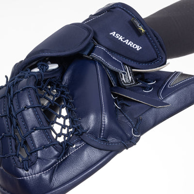 Bauer Supreme Mach Pro Stock Senior Goalie Catcher - Yaroslav Askarov #2 - TheHockeyShop.com