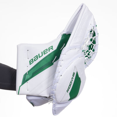 Bauer Supreme Shadow Pro Stock Senior Goalie Catcher - Jake Oettinger - TheHockeyShop.com