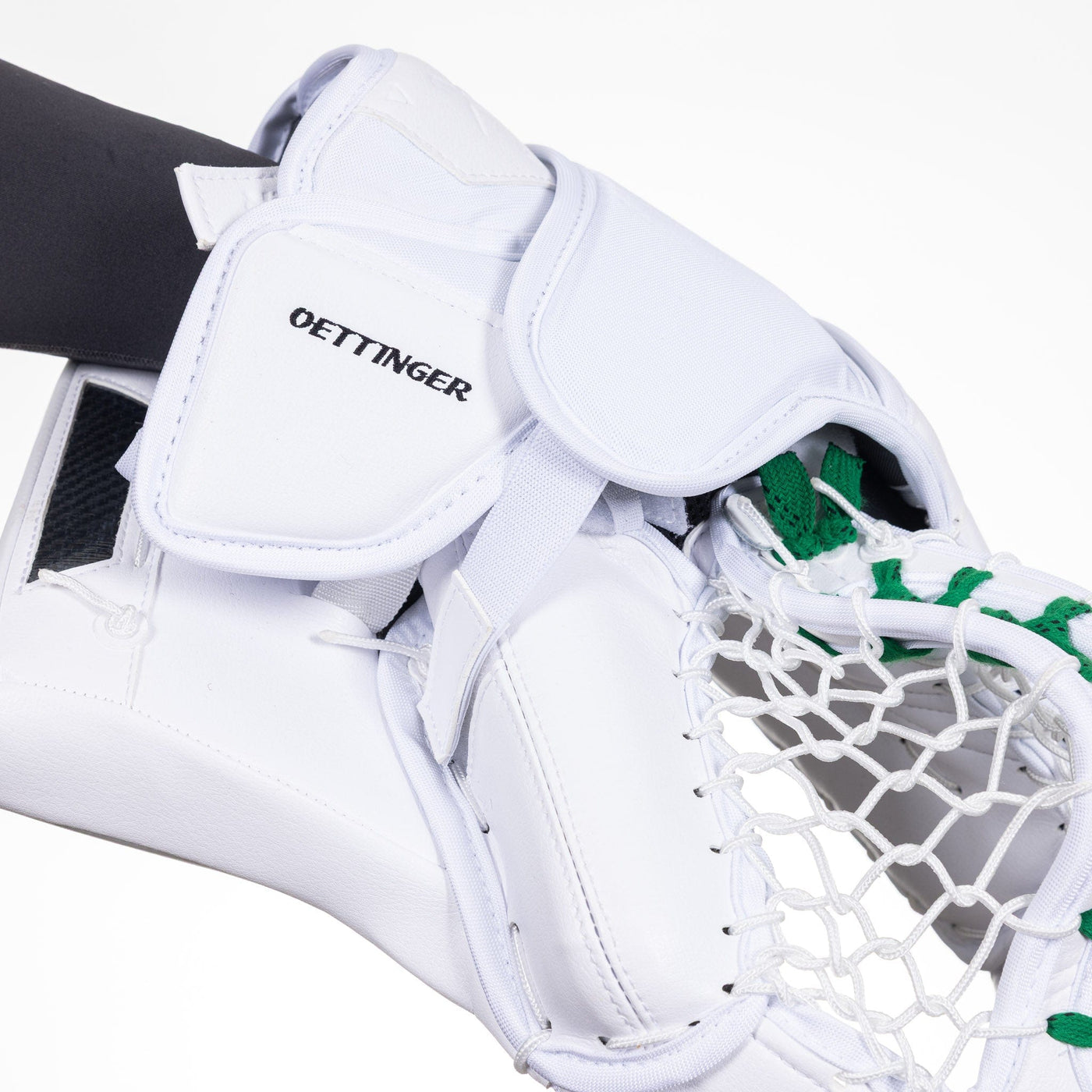 Bauer Supreme Shadow Pro Stock Senior Goalie Catcher - Jake Oettinger - TheHockeyShop.com
