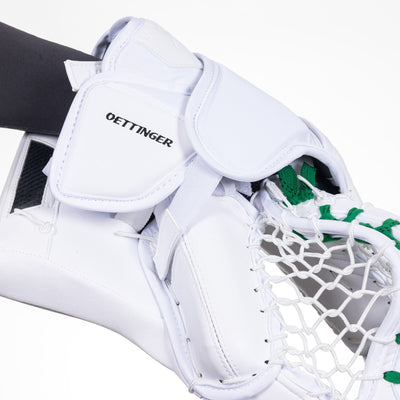 Bauer Supreme Shadow Pro Stock Senior Goalie Catcher - Jake Oettinger - TheHockeyShop.com