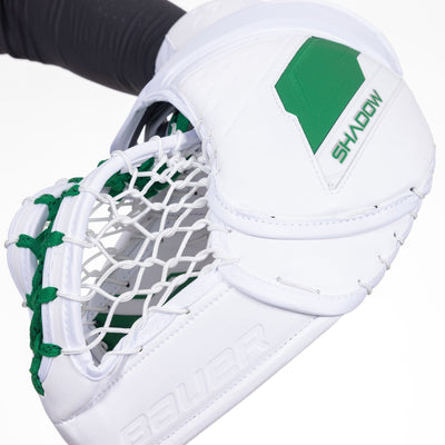 Bauer Supreme Shadow Pro Stock Senior Goalie Catcher - Jake Oettinger - TheHockeyShop.com