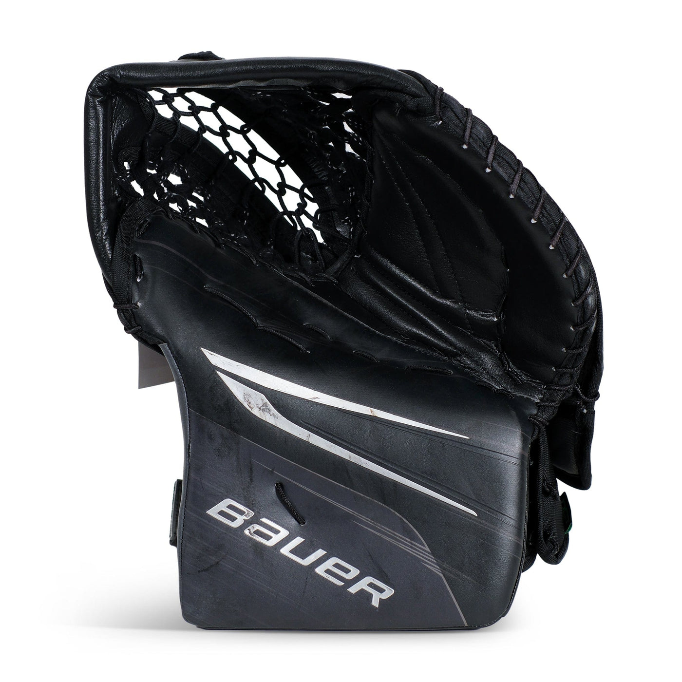 Bauer Vapor HyperLite2 Senior Goalie Catcher Black / Silver Regular - USED #2 - TheHockeyShop.com