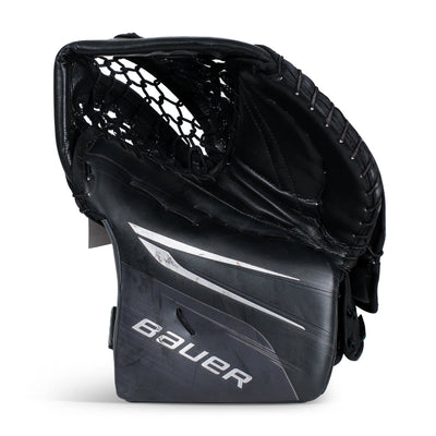 Bauer Vapor HyperLite2 Senior Goalie Catcher Black / Silver Regular - USED #2 - TheHockeyShop.com