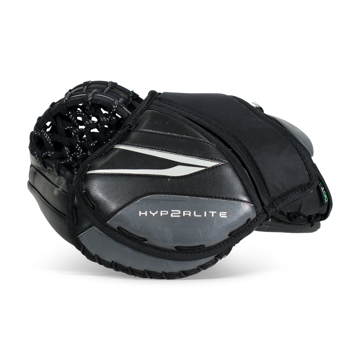 Bauer Vapor HyperLite2 Senior Goalie Catcher Black / Silver Regular - USED #2 - TheHockeyShop.com