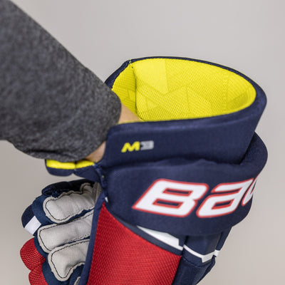 Bauer Supreme M3 Senior Hockey Gloves - The Hockey Shop Source For Sports