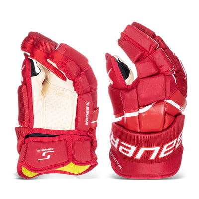 Bauer Supreme Matrix Intermediate Hockey Gloves - The Hockey Shop Source For Sports