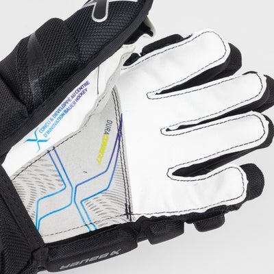 Bauer Vapor FlyLite Intermediate Hockey Gloves - TheHockeyShop.com
