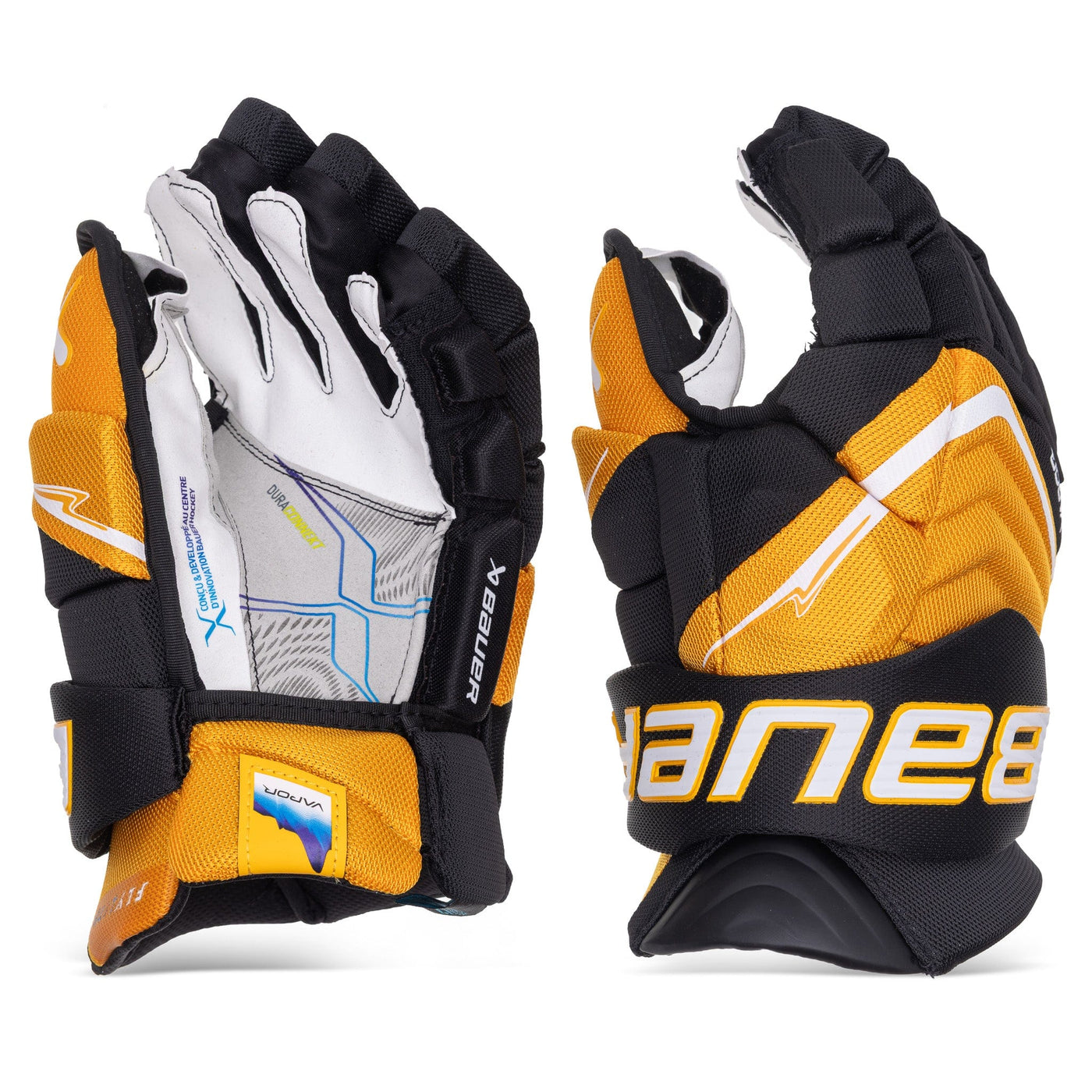 Bauer Vapor FlyLite Intermediate Hockey Gloves - TheHockeyShop.com