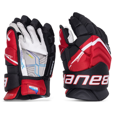 Bauer Vapor FlyLite Intermediate Hockey Gloves - TheHockeyShop.com