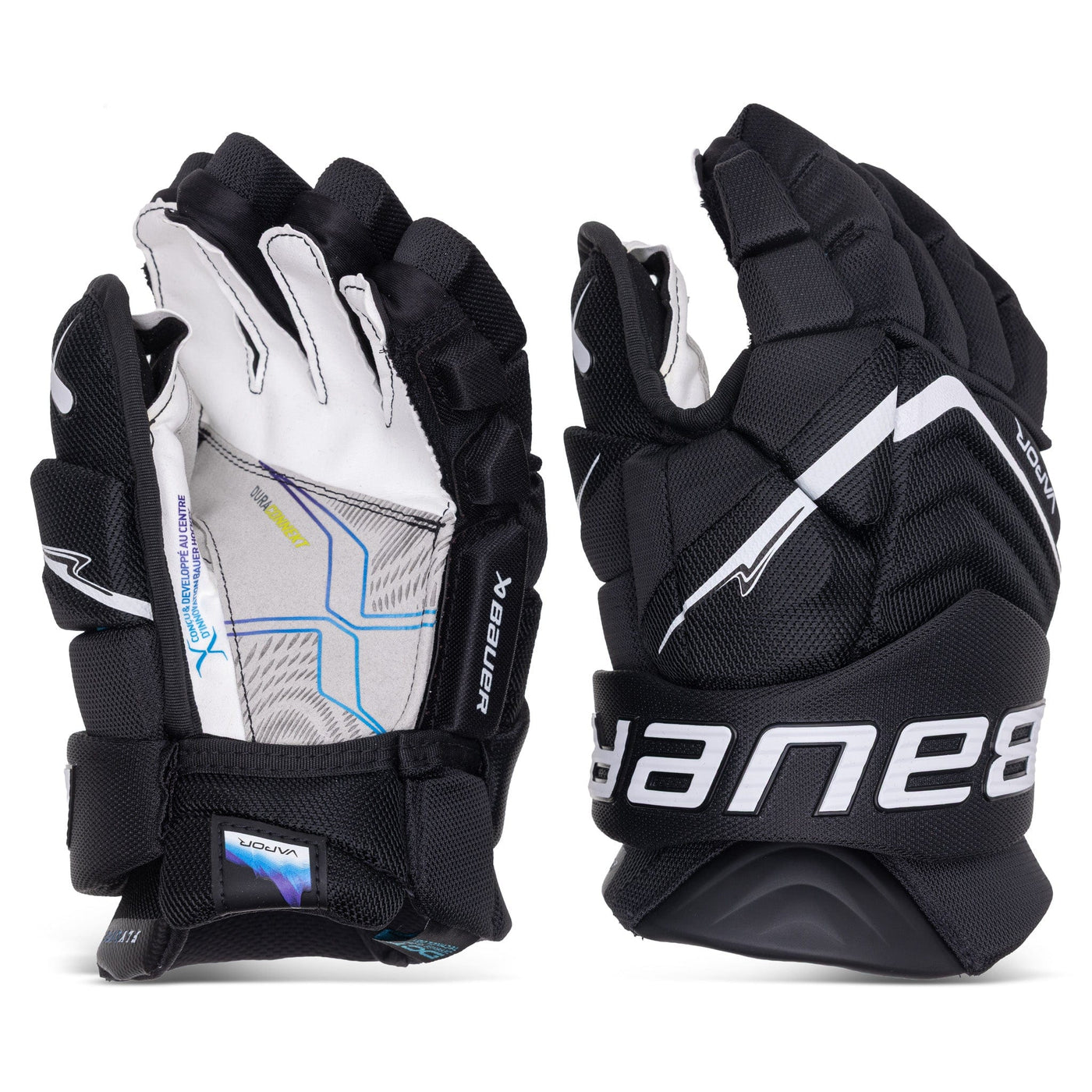 Bauer Vapor FlyLite Intermediate Hockey Gloves - TheHockeyShop.com