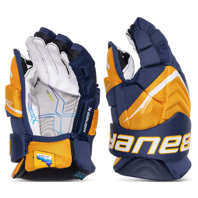 Bauer Vapor FlyLite Intermediate Hockey Gloves - TheHockeyShop.com