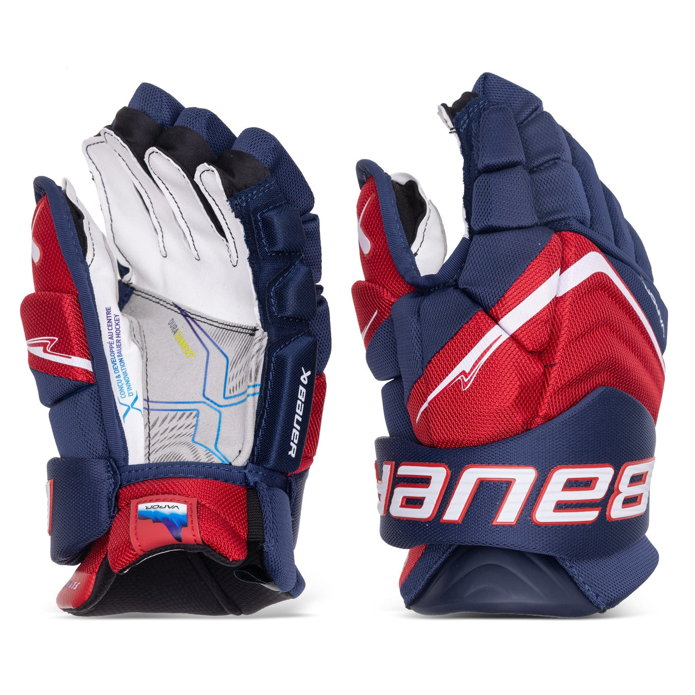 Bauer Vapor FlyLite Intermediate Hockey Gloves - TheHockeyShop.com