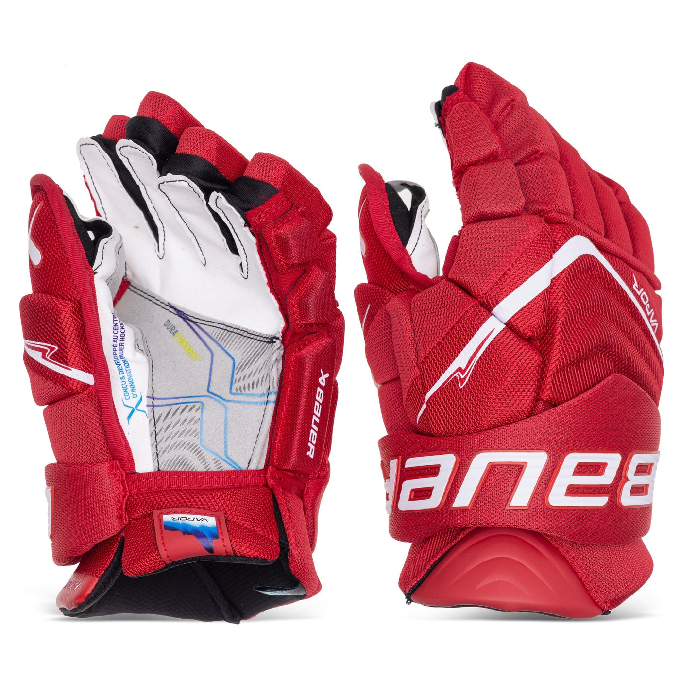 Bauer Vapor FlyLite Intermediate Hockey Gloves - TheHockeyShop.com