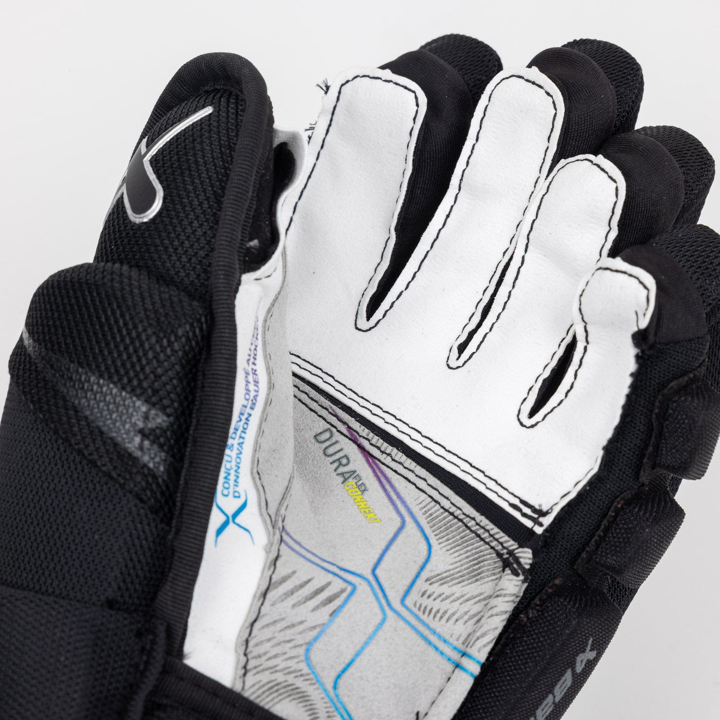 Bauer Vapor FlyLite Junior Hockey Gloves - TheHockeyShop.com