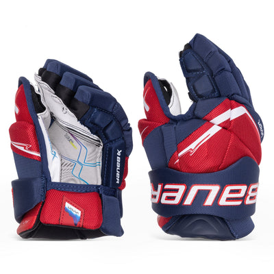 Bauer Vapor FlyLite Junior Hockey Gloves - TheHockeyShop.com