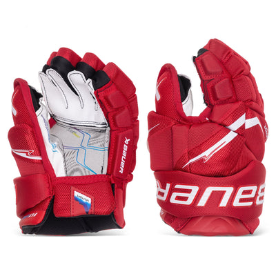 Bauer Vapor FlyLite Junior Hockey Gloves - TheHockeyShop.com