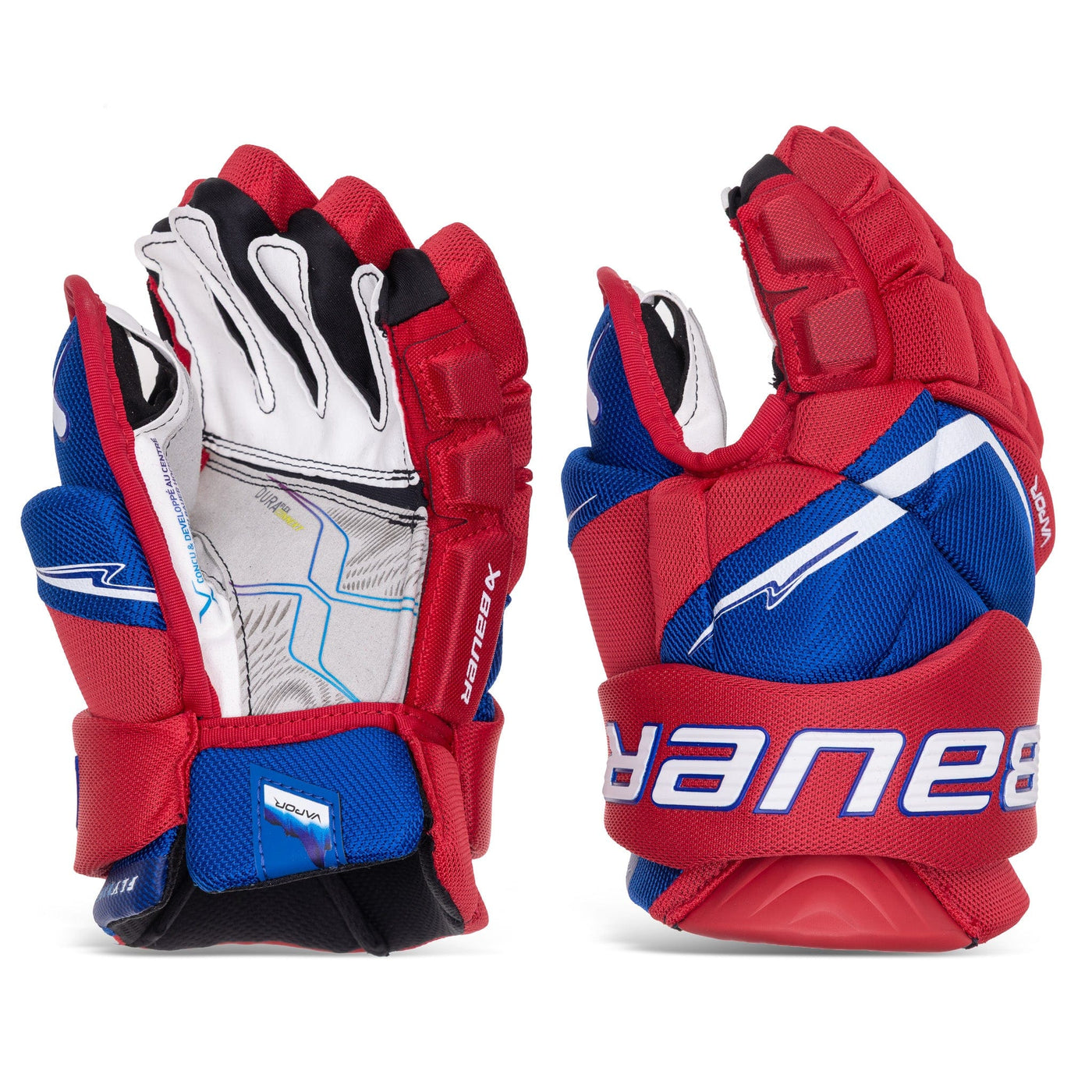 Bauer Vapor FlyLite Junior Hockey Gloves - TheHockeyShop.com