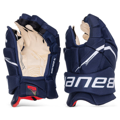 Bauer Vapor FlyPro Intermediate Hockey Gloves - TheHockeyShop.com