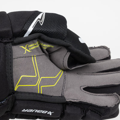 Bauer Vapor Velocity Intermediate Hockey Gloves - TheHockeyShop.com