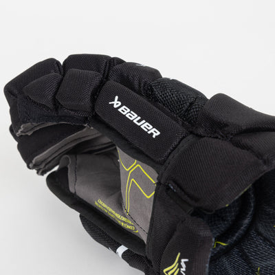 Bauer Vapor Velocity Intermediate Hockey Gloves - TheHockeyShop.com