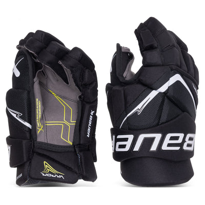 Bauer Vapor Velocity Intermediate Hockey Gloves - TheHockeyShop.com