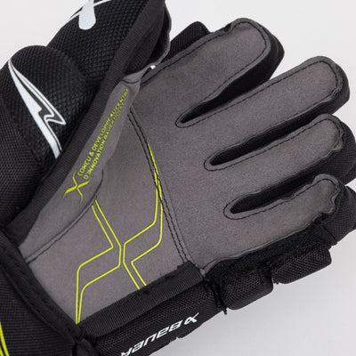 Bauer Vapor Velocity Junior Hockey Gloves - TheHockeyShop.com